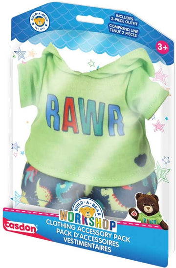 Casdon Build-a-bear Workshop Clothing Packs Style 2 Green Ra