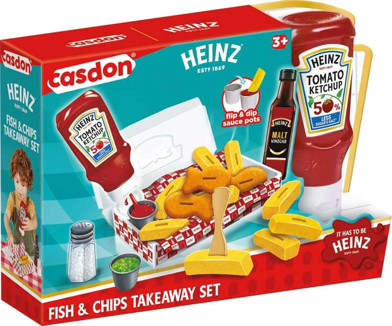 Casdon Heinz Fish & Chips Takeaway Set