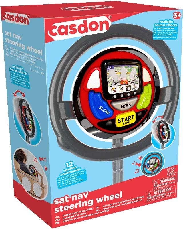 Casdon Sat Nav Steering Wheel