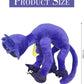 "Smiling Catnap Plush: Adorable Stuffed Cat Pillow for Kids & Fans"