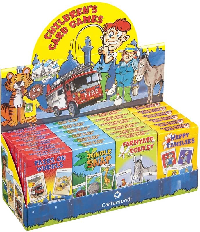 Childrens Card Games - Mixed Display Assorted