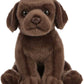 Chocolate Labrador Puppy Plush Stuffed Animal Toy