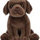 Chocolate Labrador Puppy Plush Stuffed Animal Toy