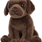 Chocolate Labrador Puppy Plush Stuffed Animal Toy