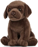 Chocolate Labrador Puppy Plush Stuffed Animal Toy