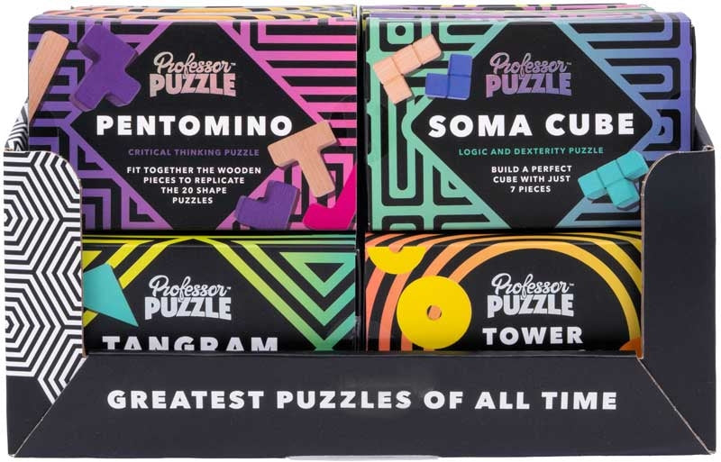 Classic Wooden Puzzles Assorted