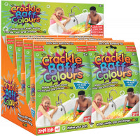 Crackle Baff Colours - 6 Pack 60g