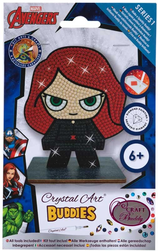 Craft Buddy - Black Widow Crystal Art Buddy