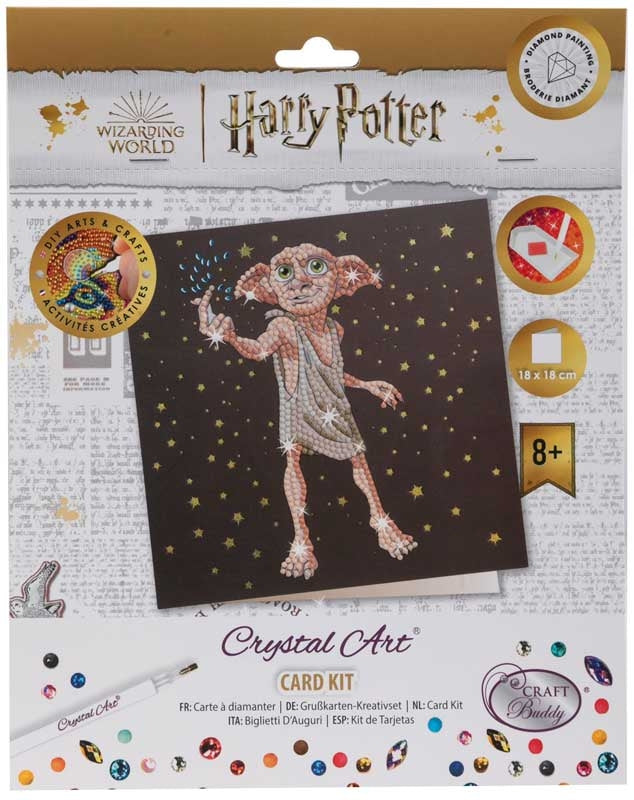 craft-buddy-dobby-the-house-elf-18x18cm-crystal-art-card
