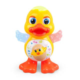 Dancing Yellow Duck Toy with Lights and Music