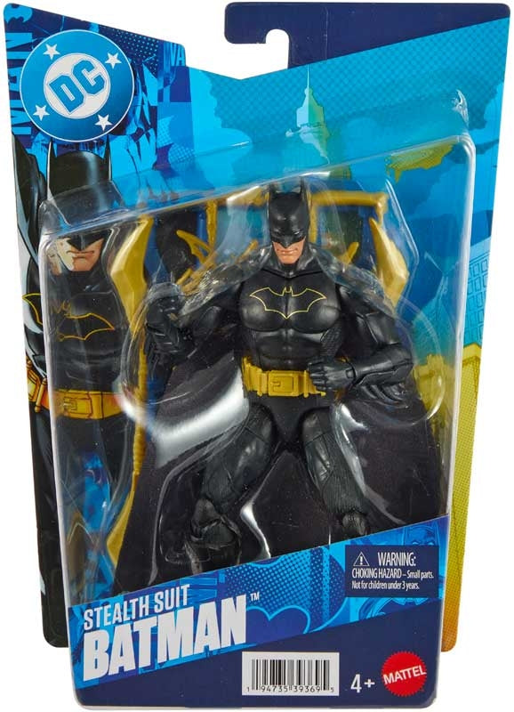 Dc 6 Inch Figure: Batman - Black Suit