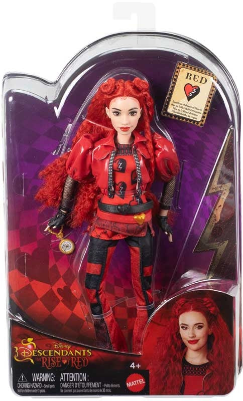 Descendants 4 Core Doll 1 - Red - Daughter Of Queen Of Hear
