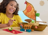 Disney Moana 2 Ocean Voyager Canoe Playset