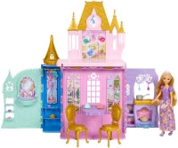 Disney Princess Close & Carry Castle & Rapunzel Fashion Doll