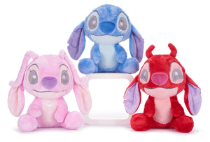 Snuggletime Stitch, Angel, and Leroy Soft Toys - Collect All Three!