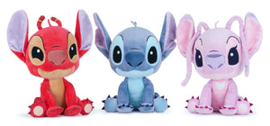 Official Disney Stitch, Lilo, and Leroy Soft Toys at Uncle Jays Toy Store