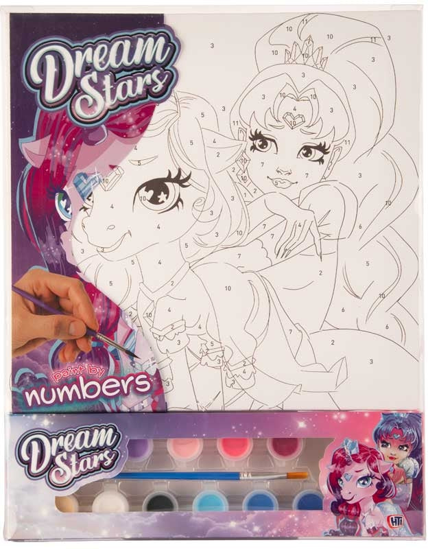 Dream Stars Paint By Numbers Canvas