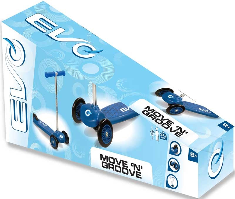 Evo Move N Groove Scooter - Blue
