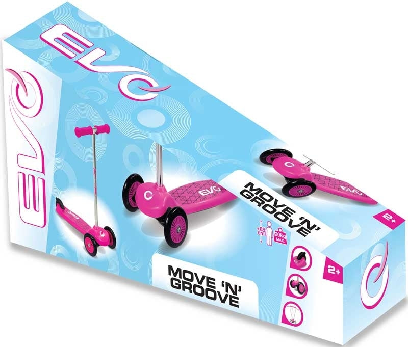 Evo Move N Groove Scooter - Pink