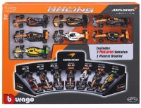 f1 Mclaren Deluxe Gift Set W/display Stand 1:43