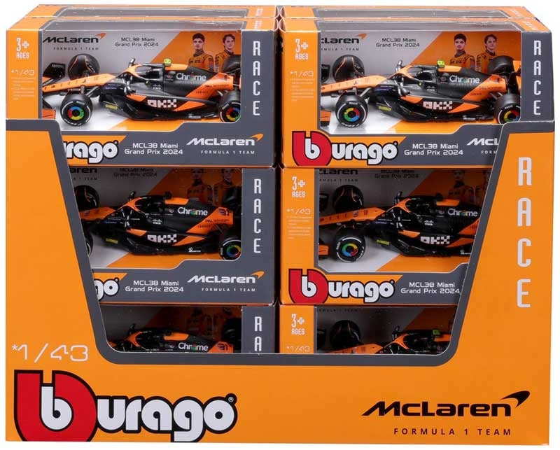 f1 Mclaren mcl38 2024 Norris 1:43