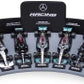 f1 Mercedes Amg Deluxe Gift Set W/display Stand 1:43