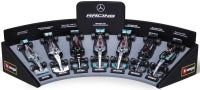 f1 Mercedes Amg Deluxe Gift Set W/display Stand 1:43