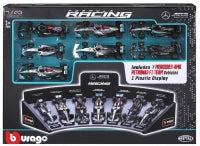 f1 Mercedes Amg Deluxe Gift Set W/display Stand 1:43