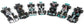 f1 Mercedes Amg Deluxe Gift Set W/display Stand 1:43