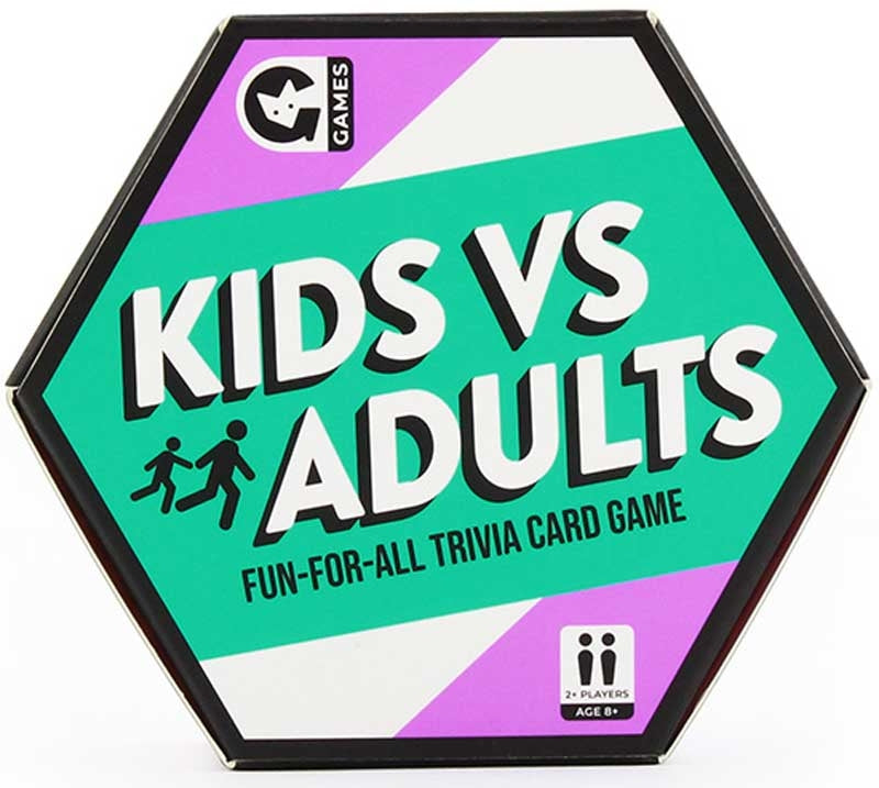 Family Card Game - Kids Vs Adults