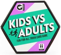 Family Card Game - Kids Vs Adults