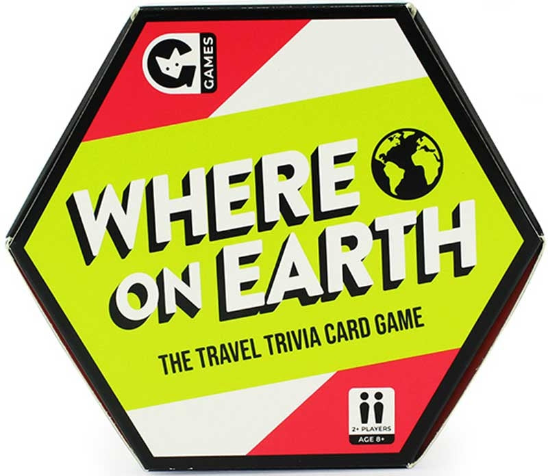 Family Card Game - Where On Earth?