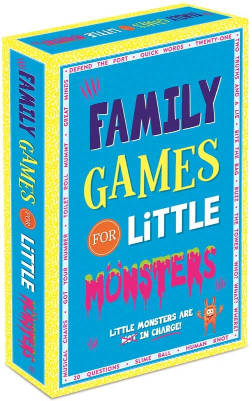 Family Games For Little Monsters