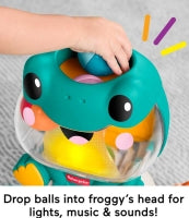 Fisher - Price Light - Up & Roll Frog