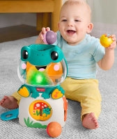 Fisher - Price Light - Up & Roll Frog