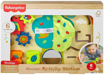 Fisher-price Wooden Activity Station