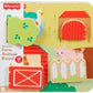 Fisher-price Wooden Farm Animals Board