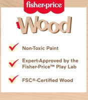 Fisher-price Wooden Farm Animals Board