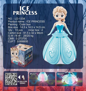 Enchanted Disney Princess Frozen Electric Dancing Toys: Elsa, Anna, Snow White, Sofia - A Mesmerizing Dance of Light and Music