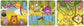 Fun Toys Jigsaw Puzzle Jungle 13cm x 12cm 3 Assorted