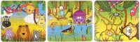 Fun Toys Jigsaw Puzzle Jungle 13cm x 12cm 3 Assorted