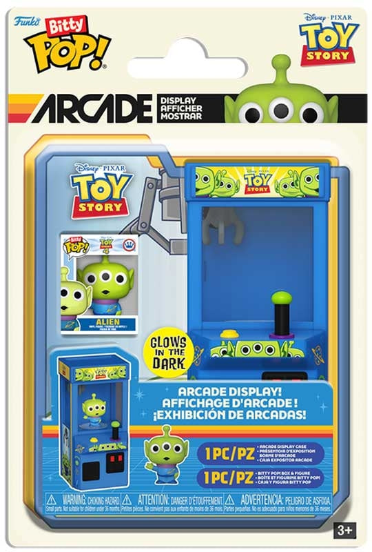 Funko Bitty Arcade Claw: Toy Story - Alien (glow)