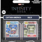 Funko Bitty Pop 2pk: Marvel Infinity Saga - Capt. A & Hulk