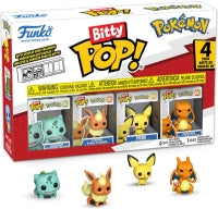 Funko Bitty Pop: Pokemon - Bulbasaur 4pk