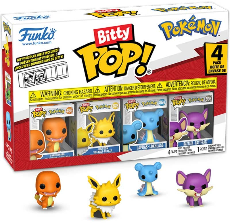 Funko Bitty Pop: Pokemon - Charmander 4pk
