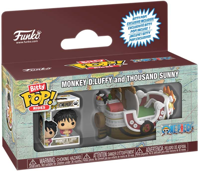 Funko Bitty Pop Ride: Op - Thousand Sunny W/luffy