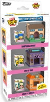 Funko Bitty Pop Town: Smpsns 3pk - Springfield