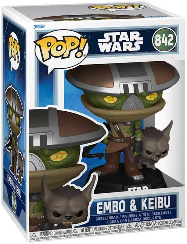 Funko Pop&buddy: Star Wars - M&g s2 - Embo And Keibu