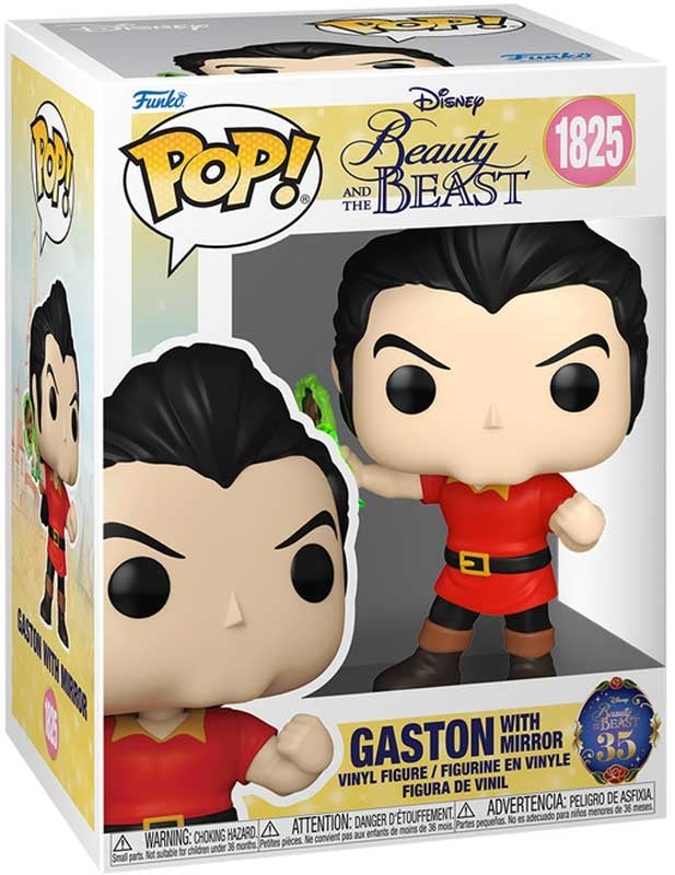 Funko Pop Disney: Batb s5 - Gaston W/mirror