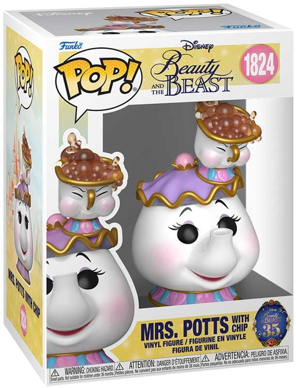 Funko Pop Disney: Batb s5 - Mrs. Potts W/chip